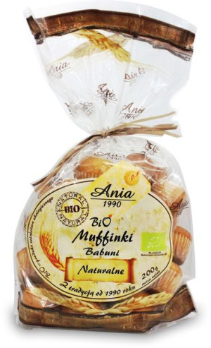 Muffinki Babuni NATURALNE BIO 200 g Bio Ania