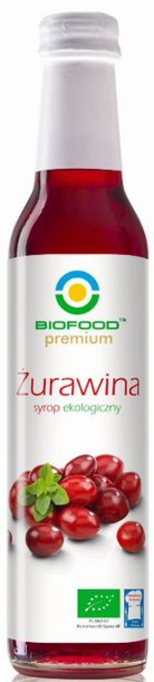 Syrop żurawinowy BIO 250 ml  Bio Food