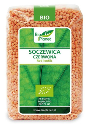 Soczewica czerwona BIO 500 g Bio Planet