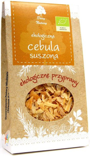 Cebula suszona BIO 40 g Dary Natury