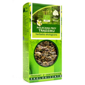 Herbatka polecana PRZY TRĄDZIKU BIO 50 g Dary Natury