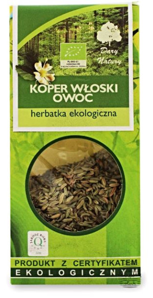 Herbatka z owocu kopru włoskiego BIO 50 g Dary Natury