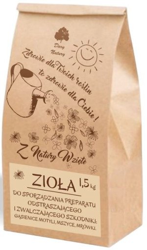  Zioła do sporządzania preparatu odstraszającego i zwalczającego szkodniki