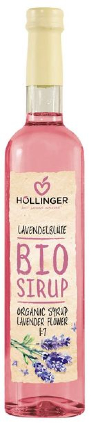 Syrop o smaku lawendy BIO 500 ml Hollinger