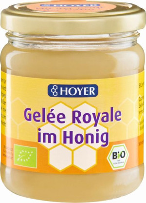 Miód z mleczkiem pszczelim BIO 250 g Hoyer