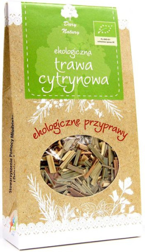 Trawa cytrynowa BIO 20 g Dary Natury