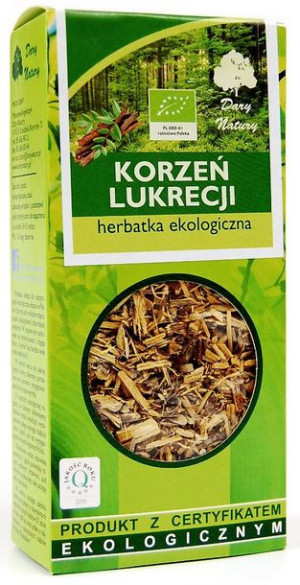 Herbatka KORZEŃ LUKRECJI BIO 50 g Dary Natury