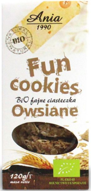 Fun Cookies OWSIANE BIO 120 g  BIO ANIA