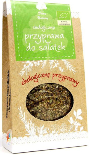 Przyprawa DO SAŁATEK BIO 30 g Dary Natury