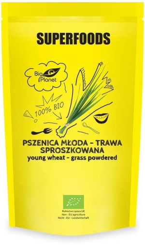 Pszenica młoda - trawa sproszkowana BIO 150 g Bio Planet