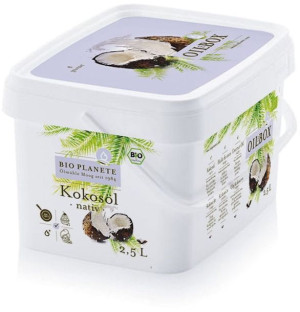 Olej kokosowy VIRGIN BIO 2,5 L  Bio Planete