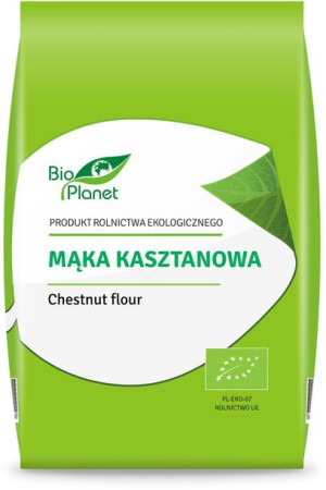 Mąka kasztanowa BIO 400g Bio Planet