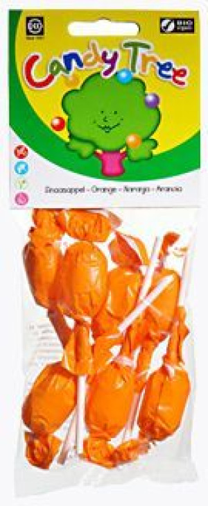 Lizaki o smaku pomarańczowym bezglutenowe BIO (7 x 10 g) Candy Tree