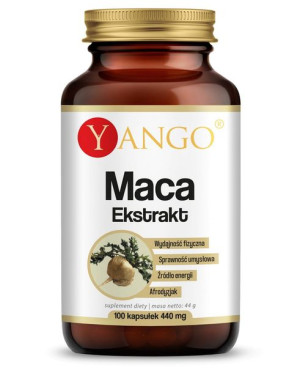 Maca/ Ekstrakt Maca - 100 kaps Yango