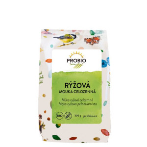 Mąka ryżowa pełnoziarnista bio 450 g PROBIO