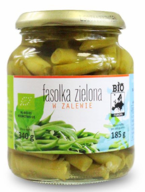 Fasolka zielona w zalewie BIO 340 g (185 g) Bio Planet