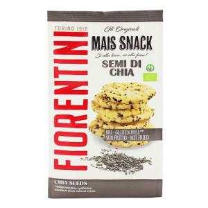 krążki kukurydziane z chia bezglutenowe BIO 50g Fiorentini
