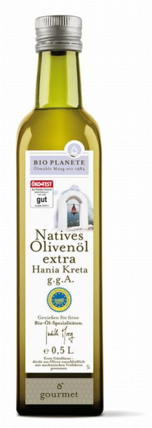 Oliwa z oliwek extra virgin Kreta BIO 0,5L Bio Planete