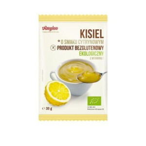 Kisiel cytrynowy bezglutenowy BIO 30g Amylon