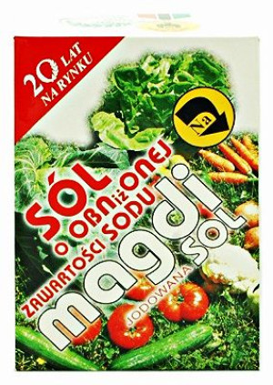 Magdisol - sól o obniżonej zawartości sodu 500g