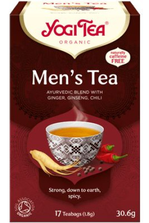 Herbatka dla mężczyzn (MEN'S TEA) BIO (17 x 1,8 g) 30,6 g Yogi Tea