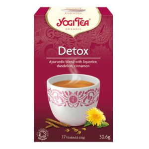 Herbatka DETOX BIO (17 x 1,8 g) 30,6 g Yogi Tea