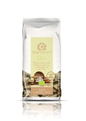 Makaron żytni muszla nr 2 EKO 400g Bartolini