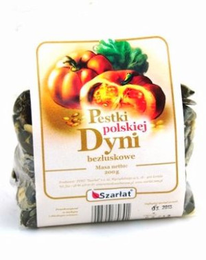 Pestki polskiej dyni 200g Szarłat
