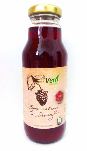 Syrop malinowy z Lubowidzy 300ml Vero