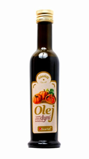 Olej z pestek dyni tłoczony na zimno 250 ml Szarłat