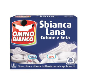 Omino Bianco Saszetki  wybielające do prania