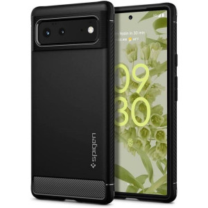 Etui Spigen Rugged Armor Google Pixel 6 Matte Black