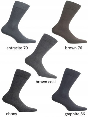 Skarpety PERFECT MAN CLASSIC grey 42/44
