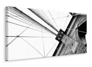 Brooklyn Bridge, NYC - Obraz na płótnie 100x50 cm