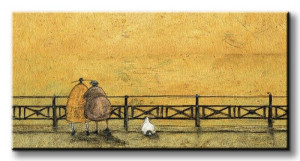 Sam Toft A Romantic Interlude - Obraz na płótnie 100x50 cm