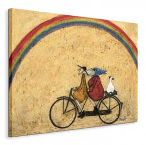 Sam Toft Somewhere Under a Rainbow - Obraz na płótnie 80x60 cm