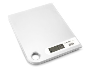 Waga elektroniczna kuchenna biała do 5 kg