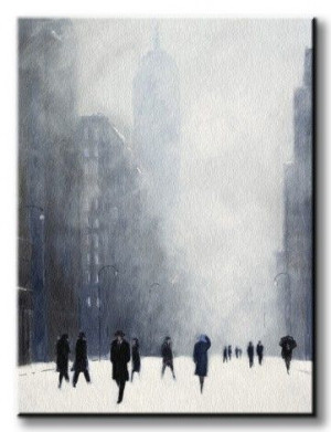 Blizzard - 5th Avenue - Obraz na płótnie 60x80 cm
