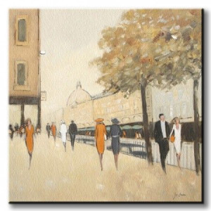 Early Birds - Harrods - Obraz na płótnie 85x85 cm