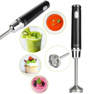 Blender Ręczny Rozdrabniacz Owoców Zup Kremów Inox