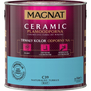 MAGNAT Farba MAGNAT CERAMIC C39 Naturalny Turkus 2,5l