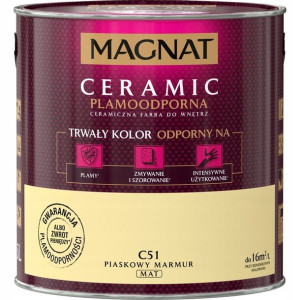 MAGNAT Farba MAGNAT CERAMIC C51 Piaskowy Marmur 2,5l