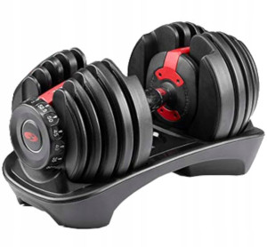 FIT4MED Sztangielka Regulowana Ciężarki+Gryf 24kg