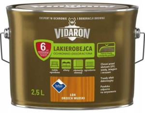 Vidaron Lakierobejca Orzech Włoski L04 - 2,5l