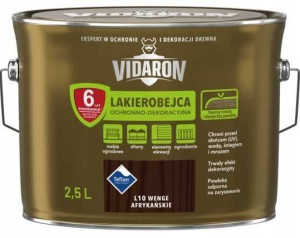 Vidaron Lakierobejca Wenge Afrykańskie L10 - 2,5l