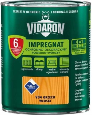 Vidaron Impregnat Orzech Włoski V04 - 0,7l