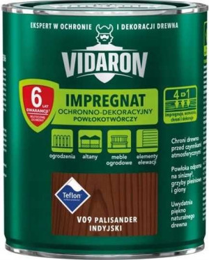 Vidaron Impregnat Palisander Indyjski V09 - 0,7l