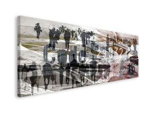 Nowy Jork Flash - obraz na płótnie 150x57 cm