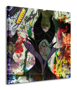 Maleficent Graffiti - Obraz na płótnie 85x85 cm