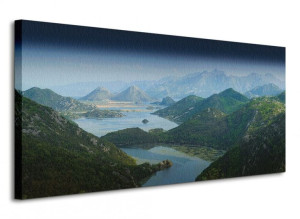 Lake Skadar - Obraz na płótnie 100x50 cm